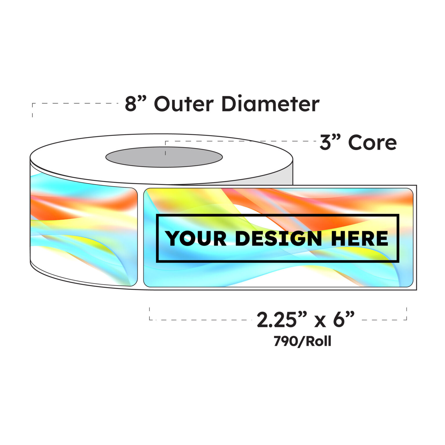 BOPP Labels - Blank Or Printed Rolls - Buffalo Label